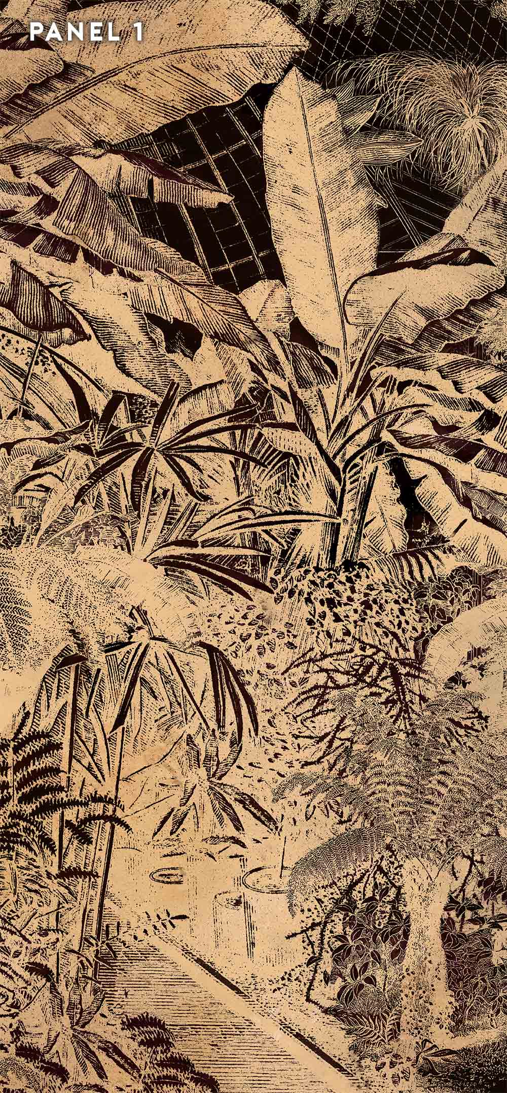 MIDNIGHT IN THE GARDEN TAPESTRY