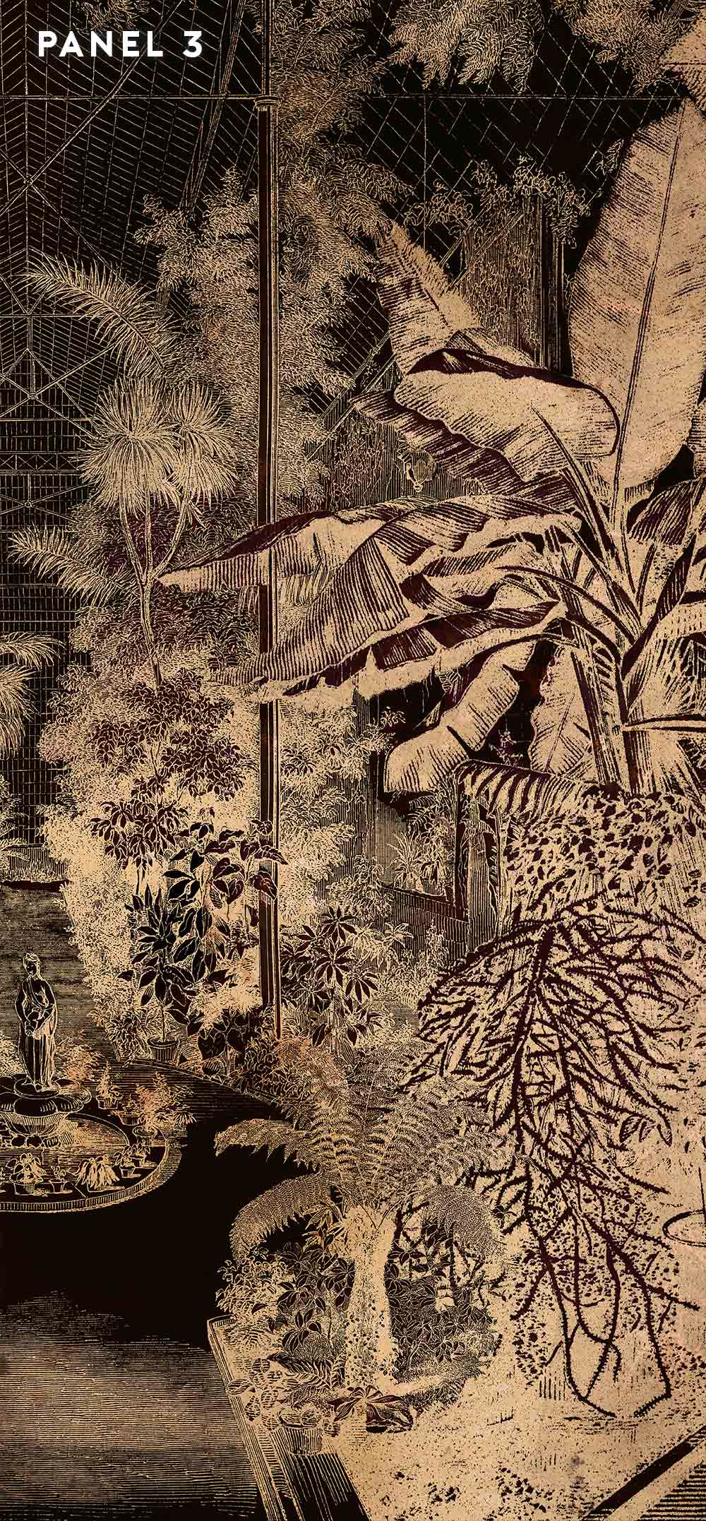 MIDNIGHT IN THE GARDEN TAPESTRY