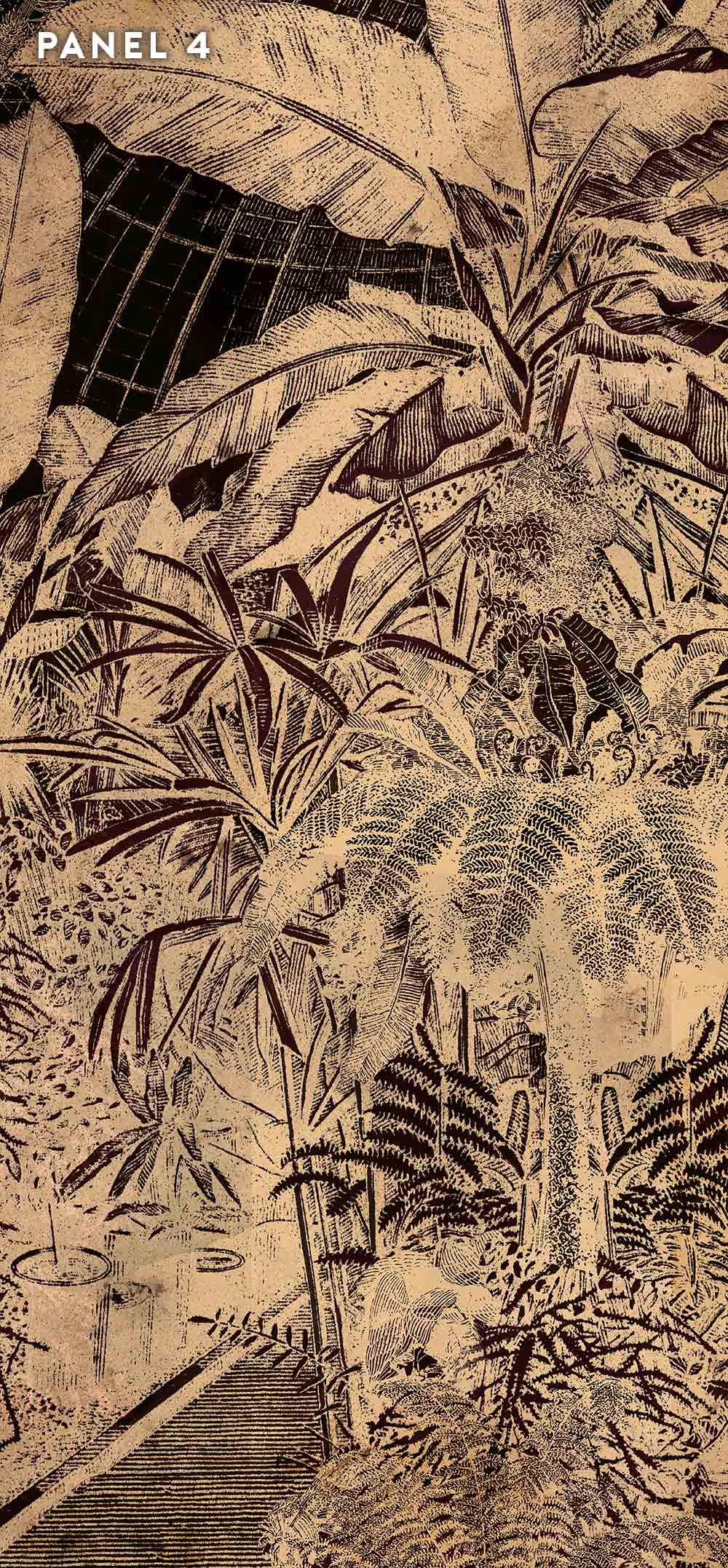 MIDNIGHT IN THE GARDEN TAPESTRY