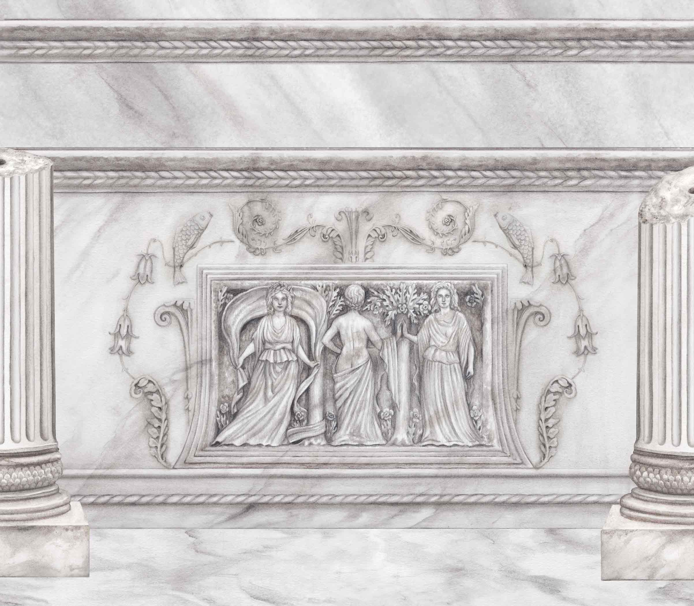 FRIEZE - FRAGMENT BORDER