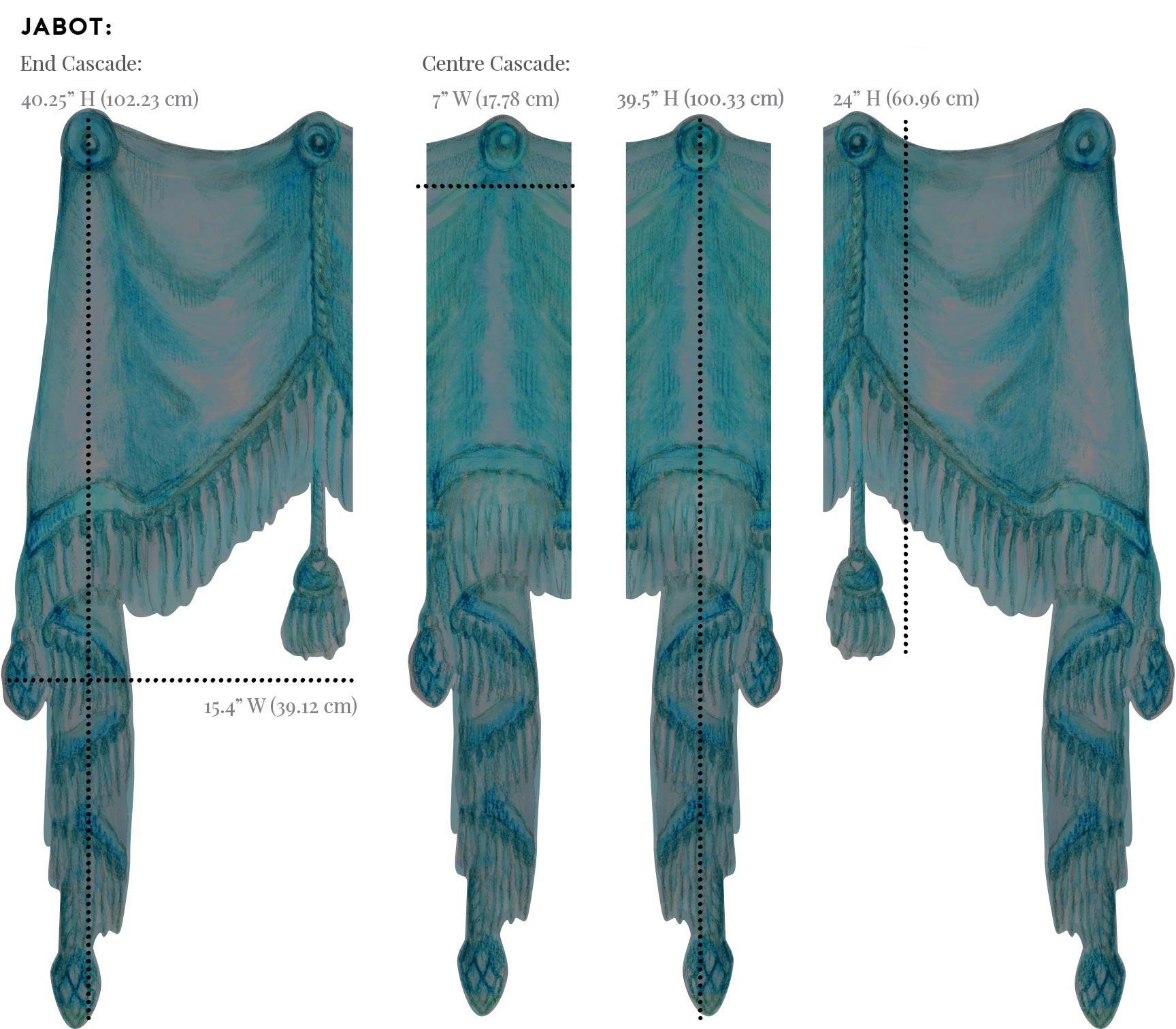 CURTAINS - MOODY ROYAL BORDER