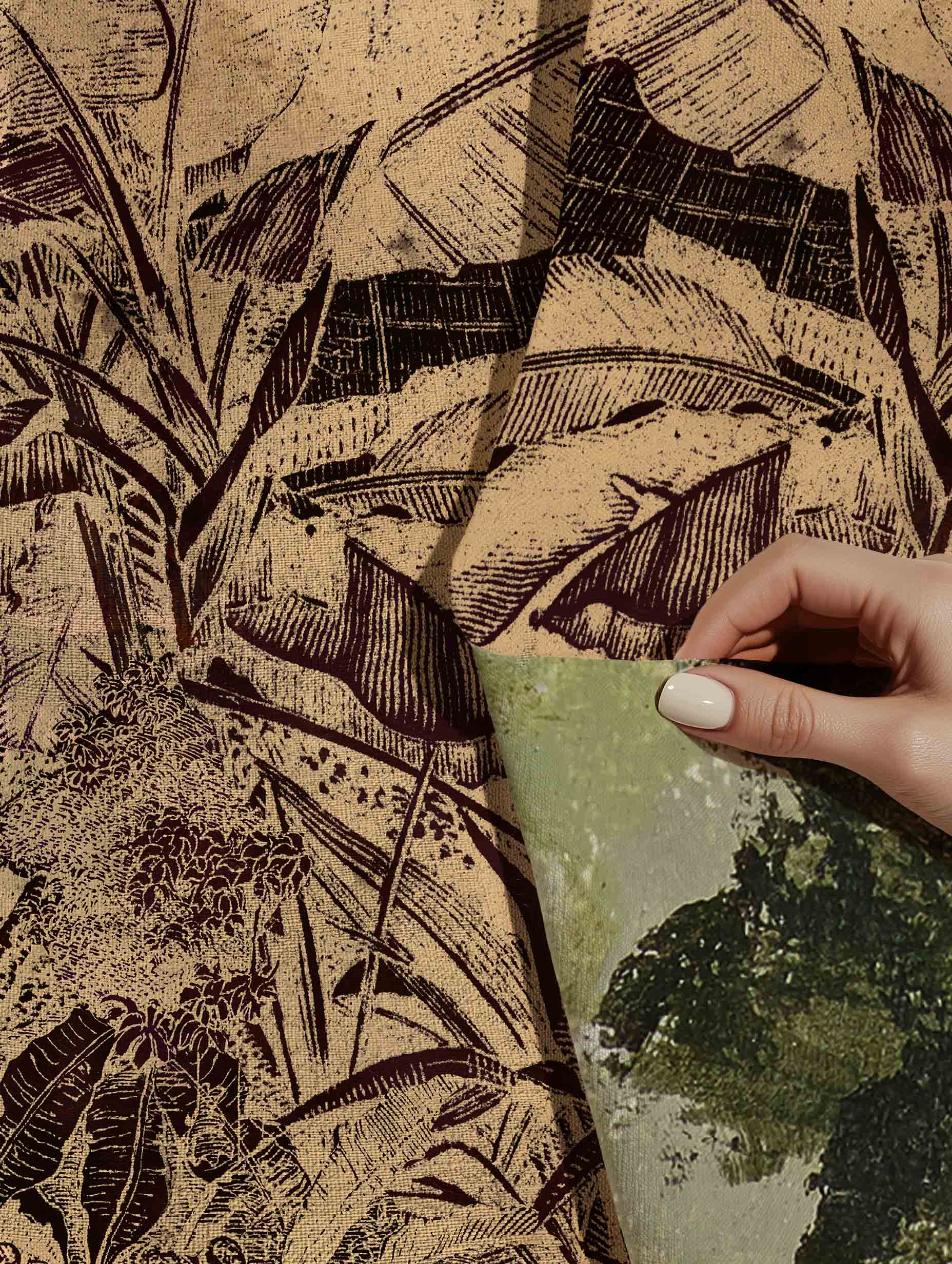 MIDNIGHT IN THE GARDEN TAPESTRY