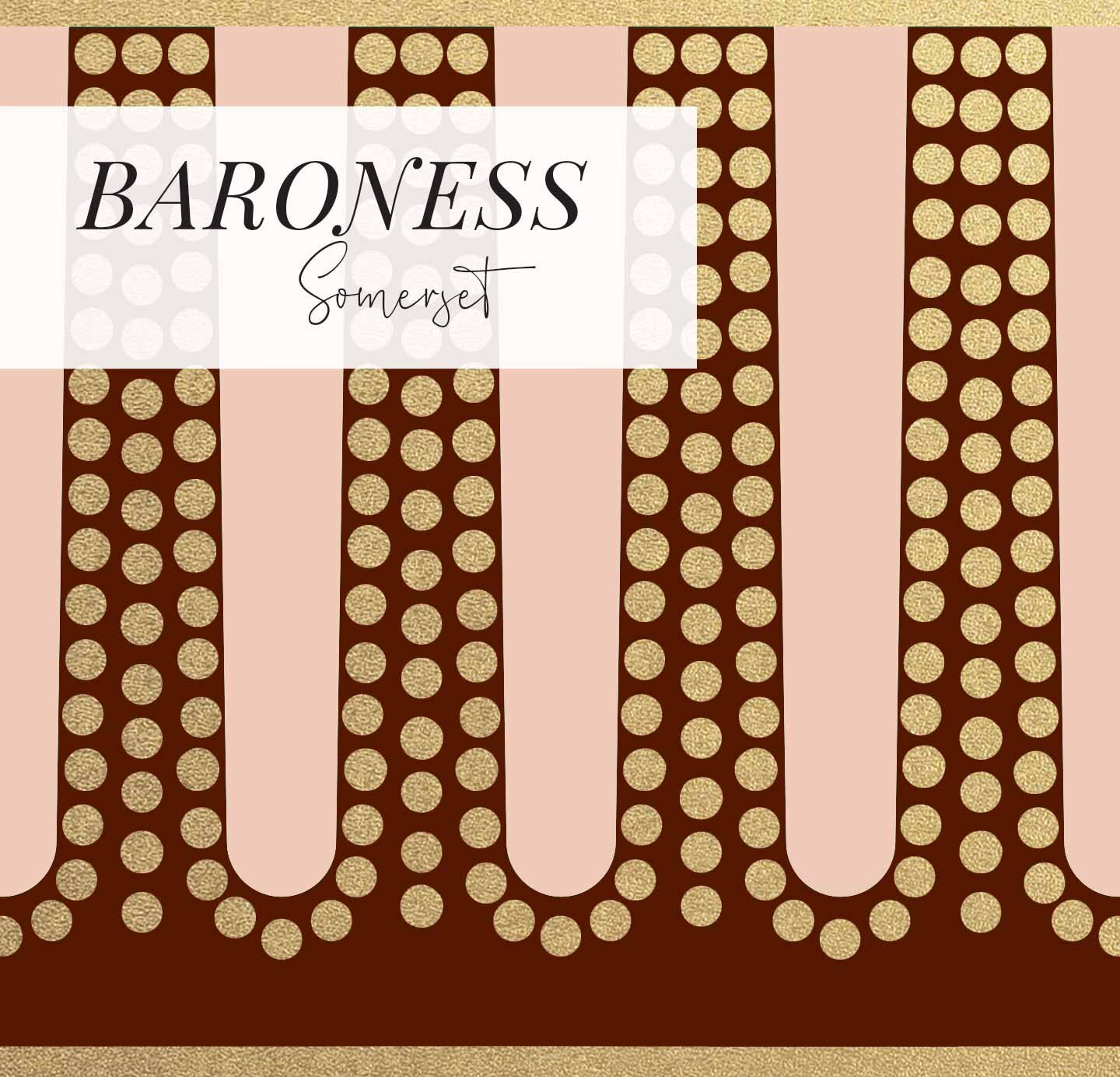 BARONESS - SOMERSET METALLIC BORDER