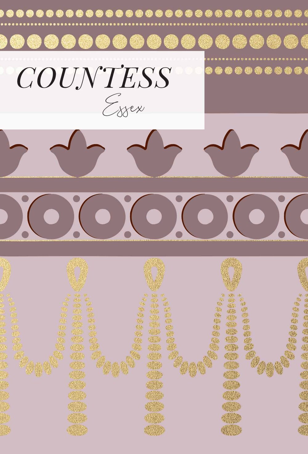 COUNTESS - ESSEX METALLIC BORDER