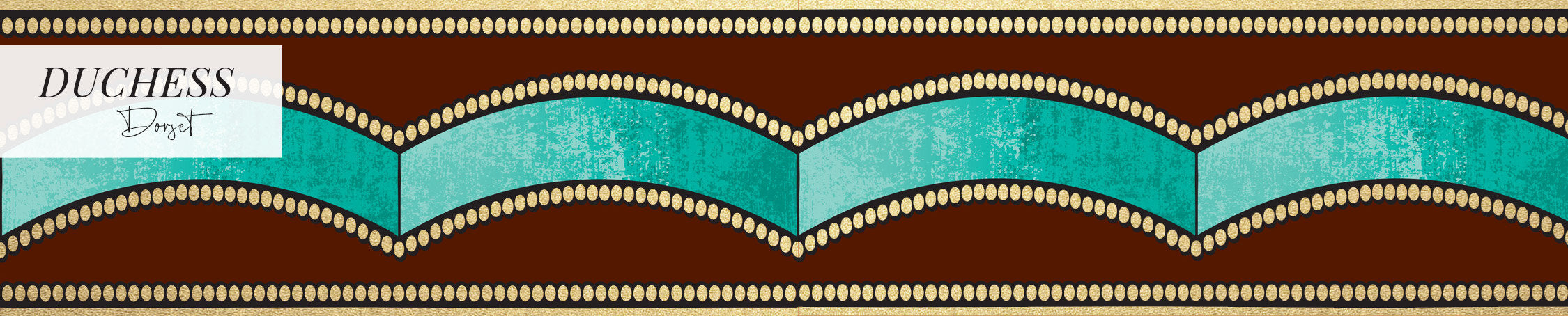 DUCHESS - DORSET METALLIC BORDER
