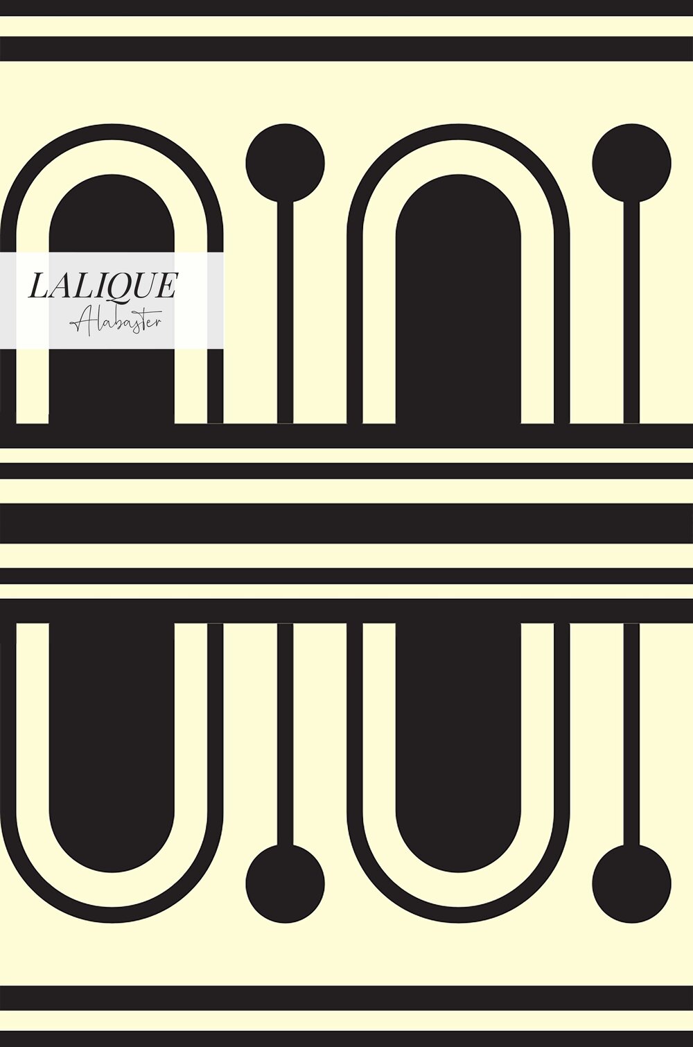 LALIQUE - ALABASTER BORDER
