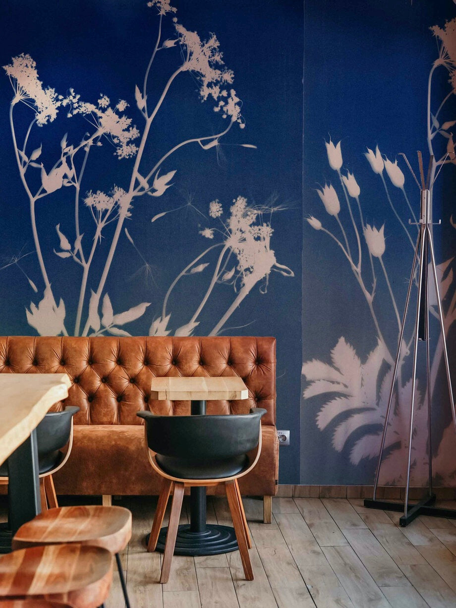 PHANTOM FLORA - CYANOTYPE