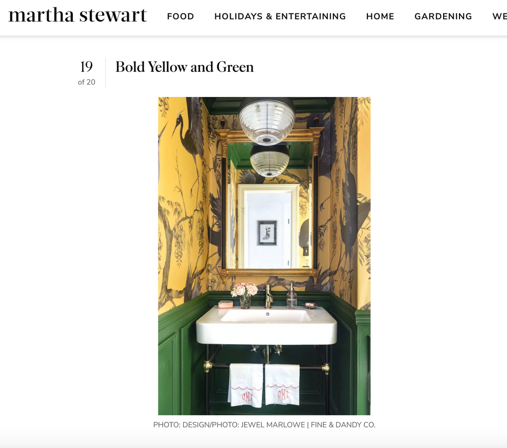 WENDY ROSE GOULD | MARTHA STEWART | PARADIS - MARIGOLD FEATURE