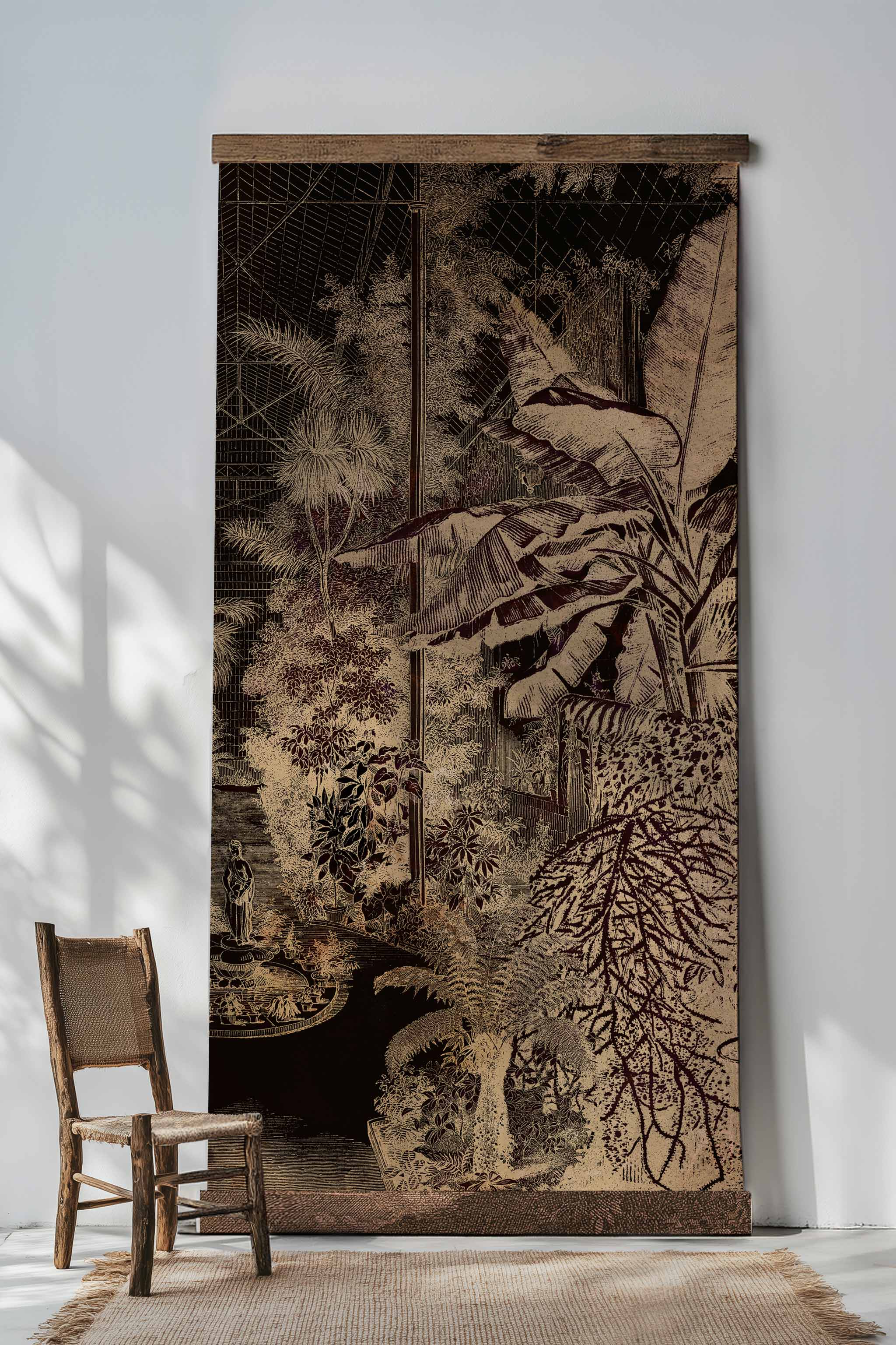 MIDNIGHT IN THE GARDEN TAPESTRY