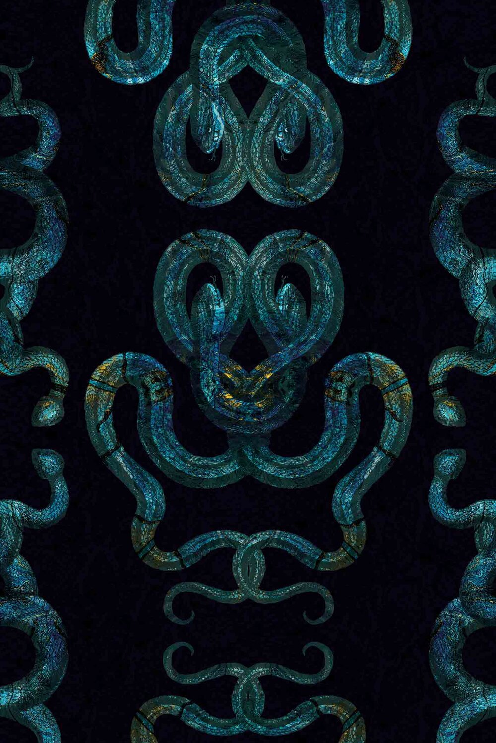 SERPENTINE - BOA - METALLIC MARCASITE